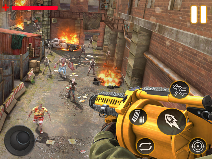 Deadly Zombies Army Combat FPS