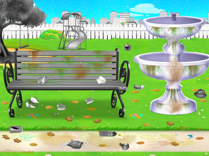 Gym Fitness  Playground Clean