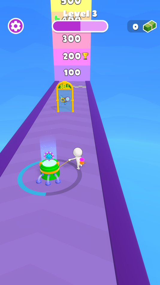#4. Gem Miner Run (iOS) By: Ahmet Ikbal Adlig