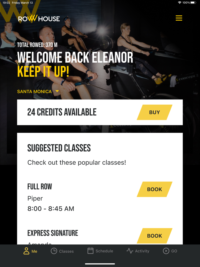 Row House - Indoor Rowing