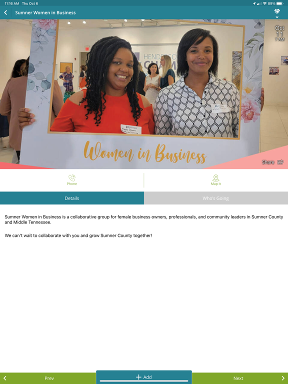 Visit Hendersonville iPad screenshot 6 - Travel app