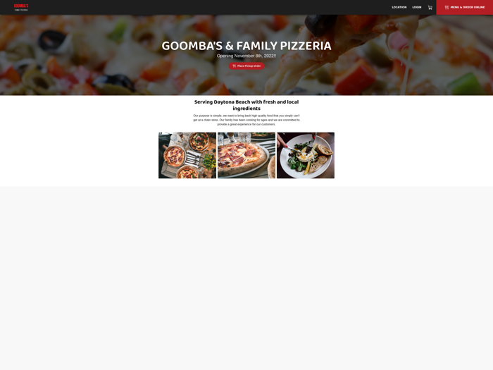 Goombas and Family Pizzeria