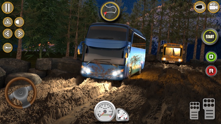 Offroad Mud Bus Simulator Game