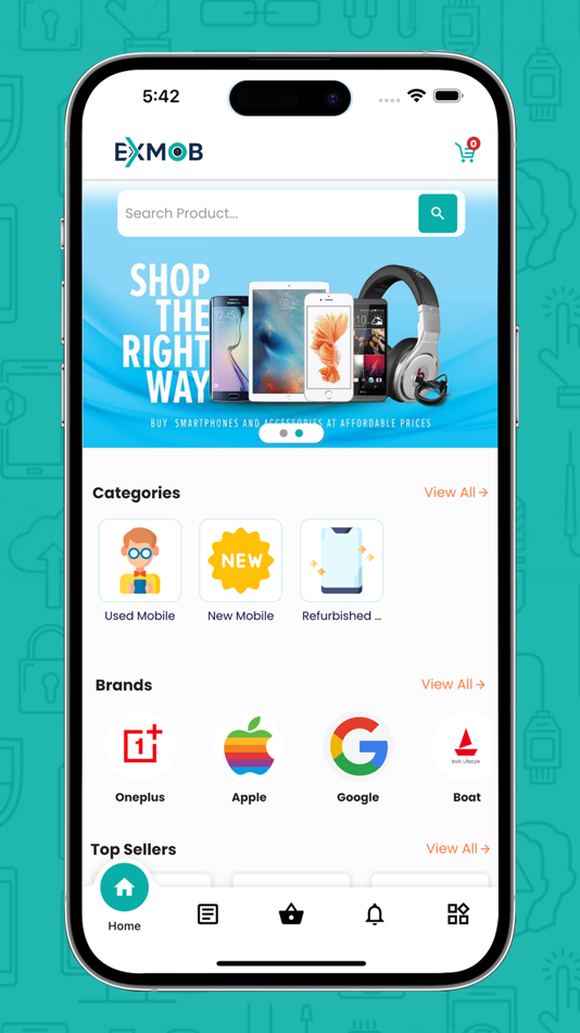 #3. ExMob (iOS) Podle: Shahnawaz Ali Mohammed