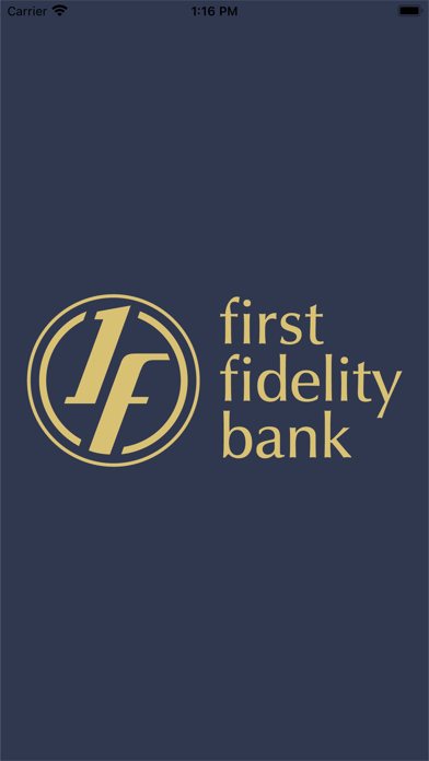 First Fidelity Bank, SD Screenshot