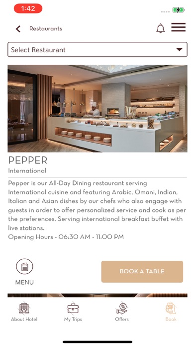Shaza Hotels Screenshot