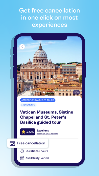 TUI Musement: Tours & Tickets Screenshot