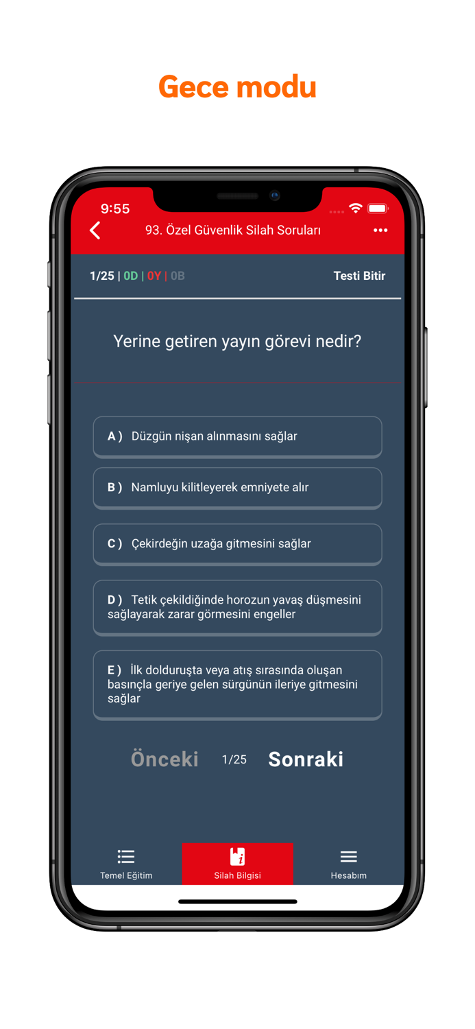 Özel Güvenlik Soruları