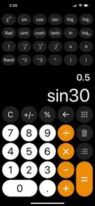 Calculator with History + screenshot #2 for iPhone