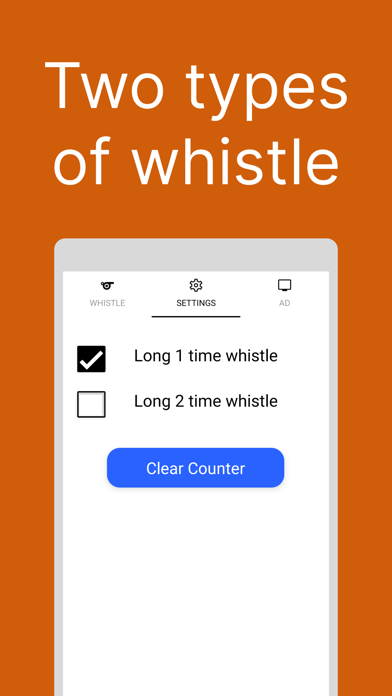 Whistle Counter Screenshot