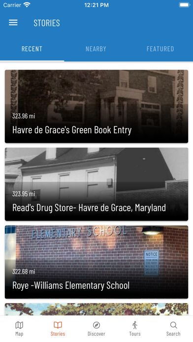 Harford Civil Rights Project Screenshot