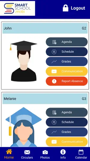 SmartSchool.mobi Parents screenshot 1