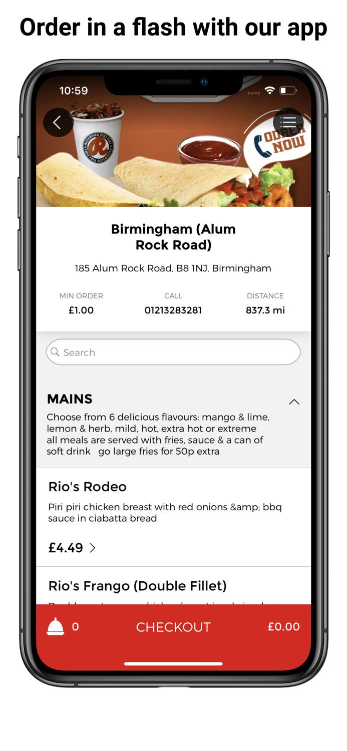 Rios Piri Piri App