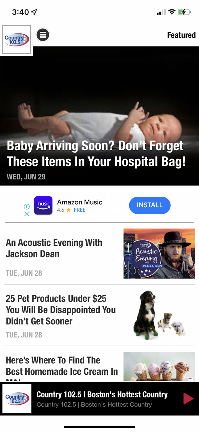 Country 102.5 - Boston