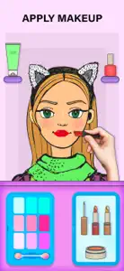 Dress up Paper Doll: DIY Games screenshot #1 for iPhone