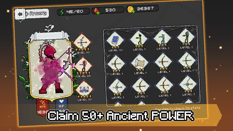 Stickman Pixel Archer