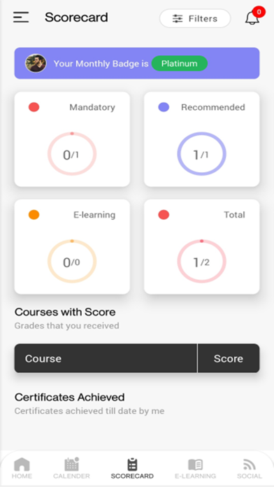Loreal Learning App Screenshot