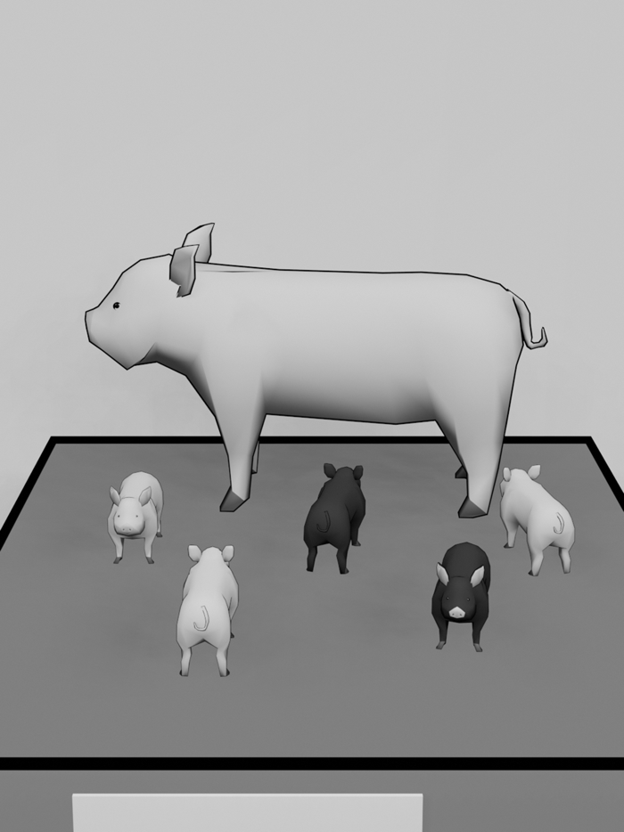 脱出ゲーム　モノクロ世界からの脱出