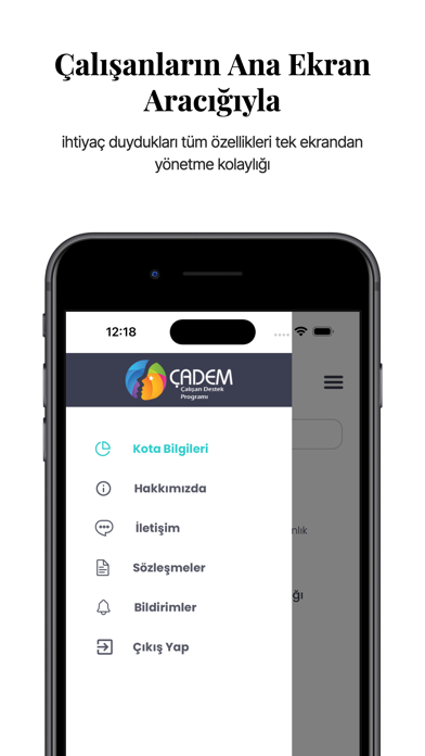ÇADEM: Çalışan Destek Programı Screenshot