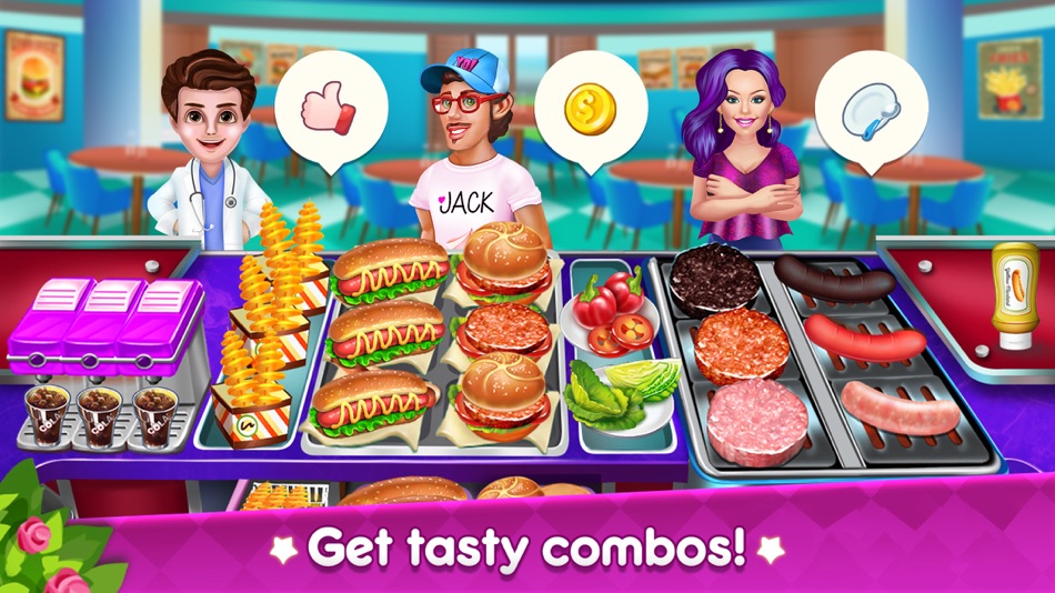 #4. Cooking Food: Chef Craze Games (iOS) 由: Muhammad Farhan
