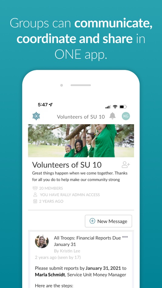 #1. Rallyhood (iOS) Podle: Rallyhood