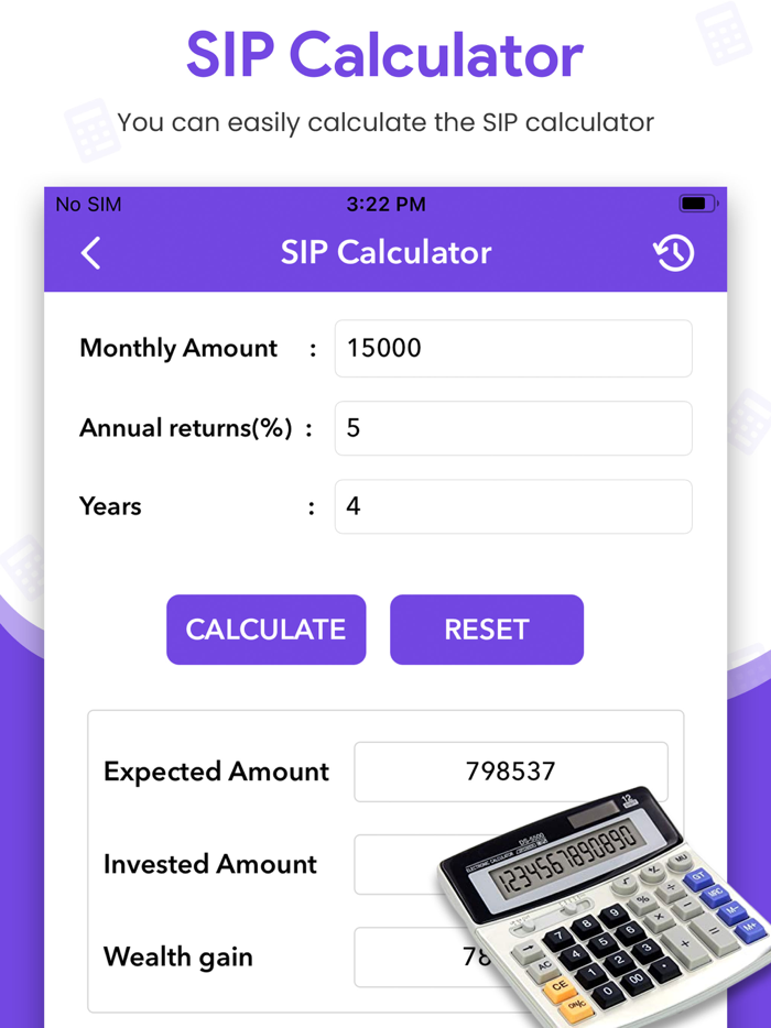 EMI Calculator - Loan app