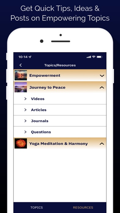 Art of Peaceful Living Screenshot