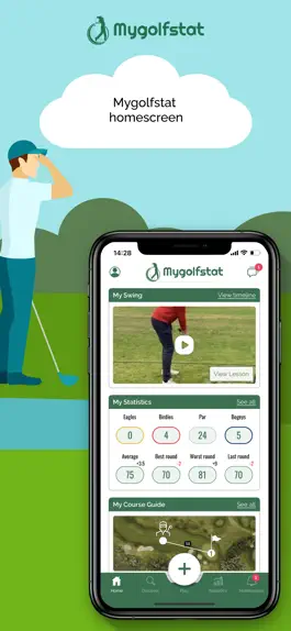 Game screenshot Mygolfstat mod apk