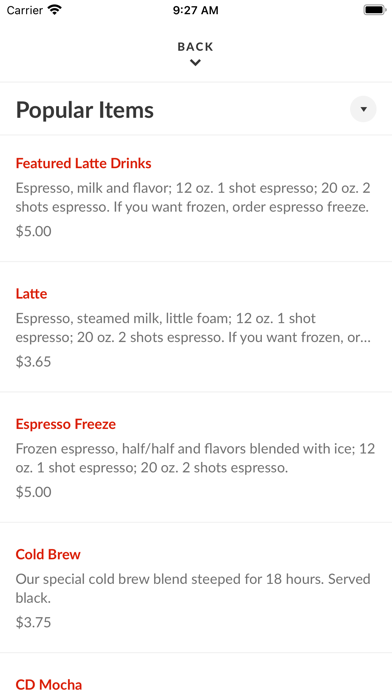 Cattle Dog Coffee Roasters Screenshot
