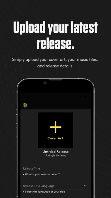 Amuse Music Distribution Screenshot