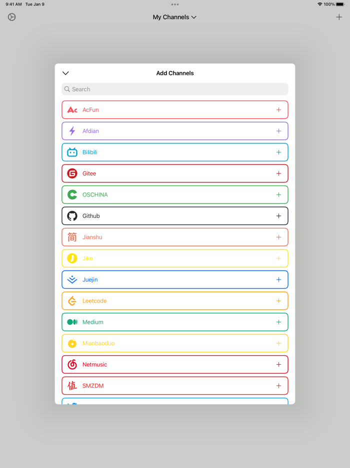 Follow - Counting followers
