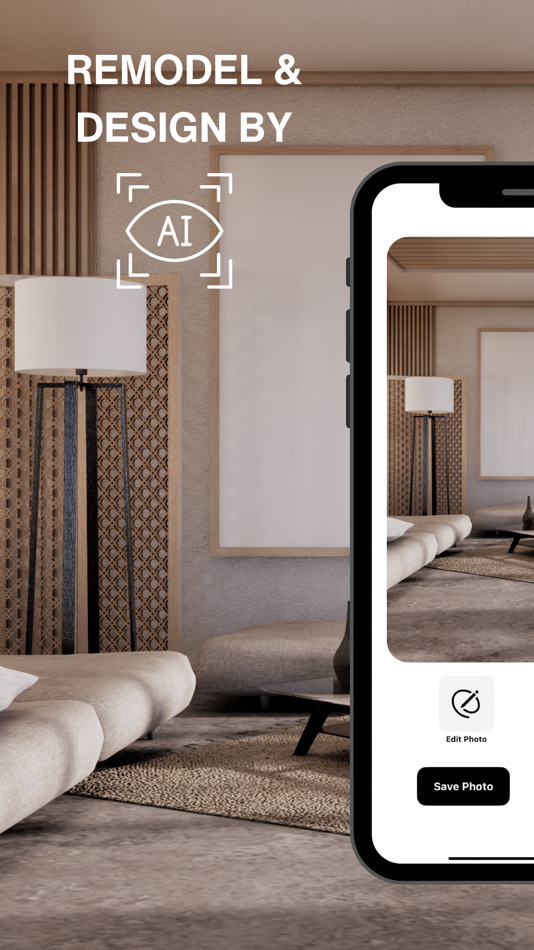#1. AI Remodel Room & House Design (iOS) 게시자: Deniz Gueney