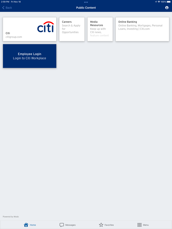 App screenshot