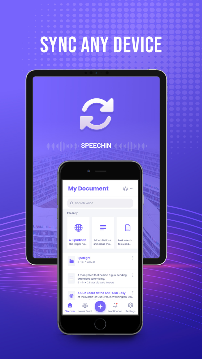 Speechin  Audio Text Reader
