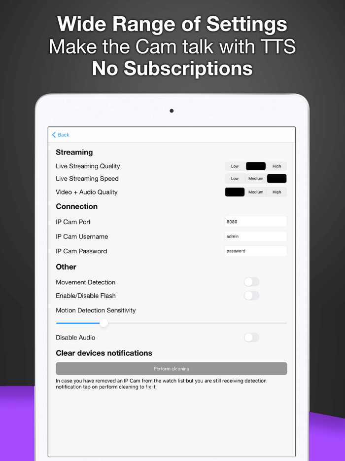 Phone IP Camera Life Surveil