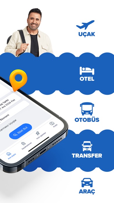 Bilet Dükkanı:Uçak Otobüs Otel Screenshot