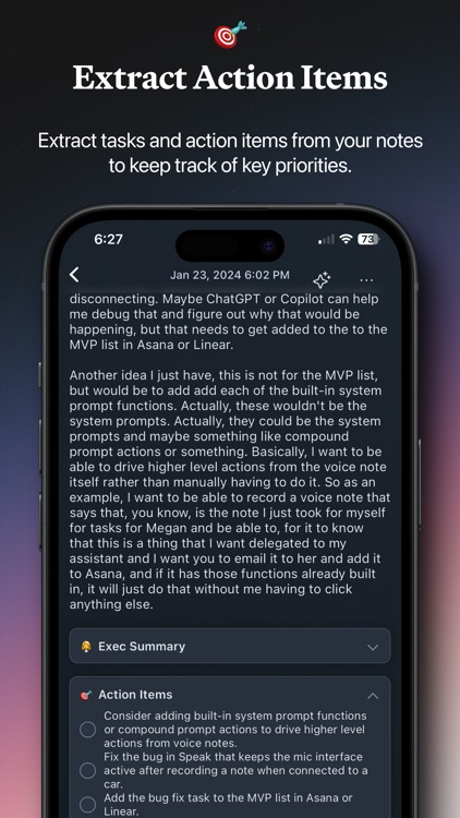 Speek: AI Voice Notes