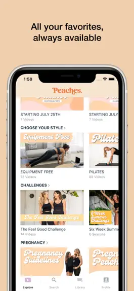 Game screenshot Peaches Pilates Online hack