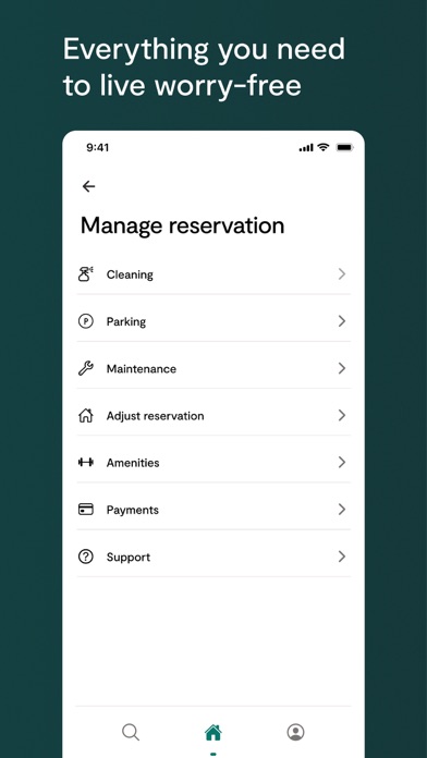 Landing: Furnished Apartments Screenshot