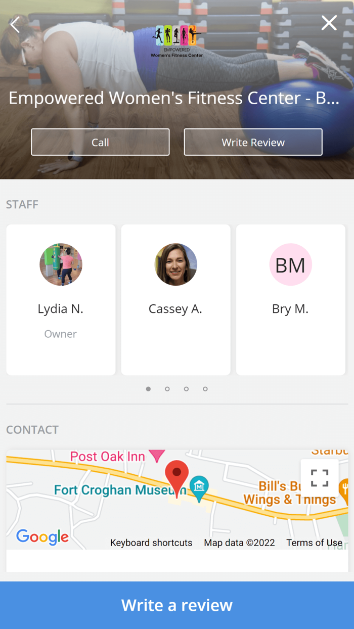 Empowered Womens Fitness Cent