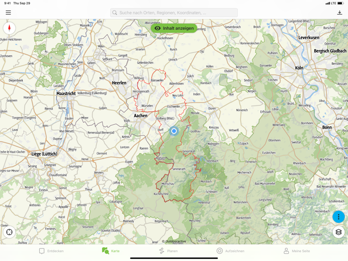 Tourenplaner Grünmetropole