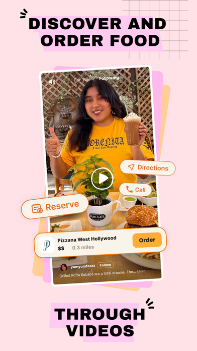 Mustard Food App Screenshot