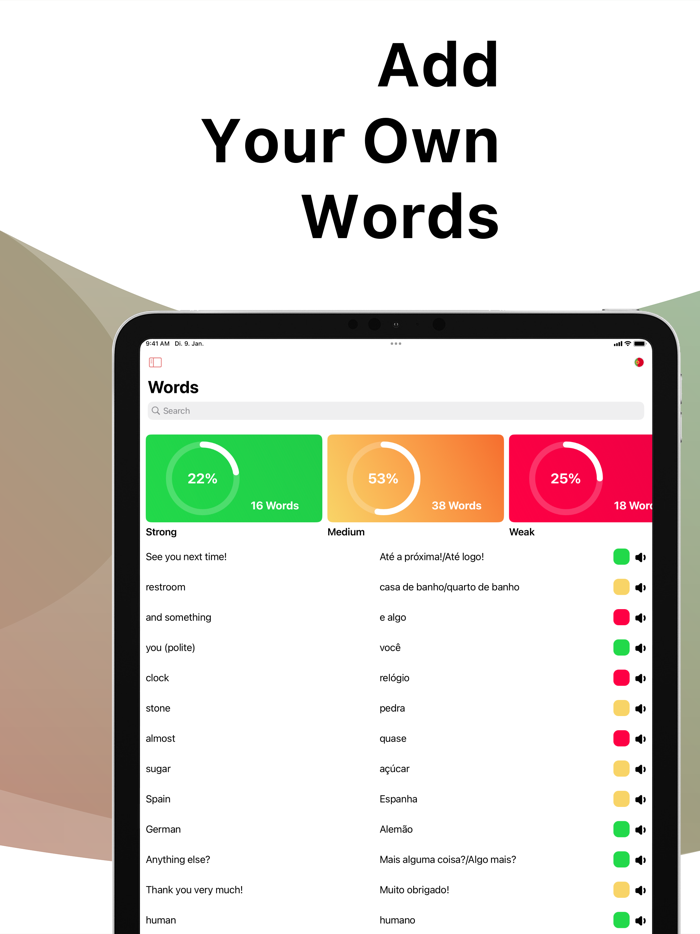 Learn Portuguese with LENGO