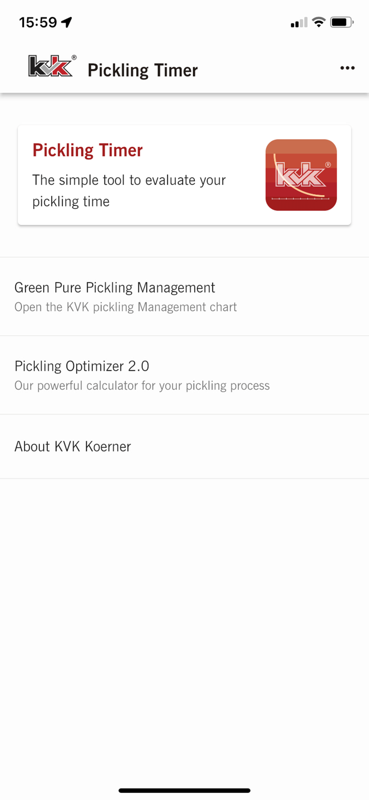 Pickling Timer screenshot 1