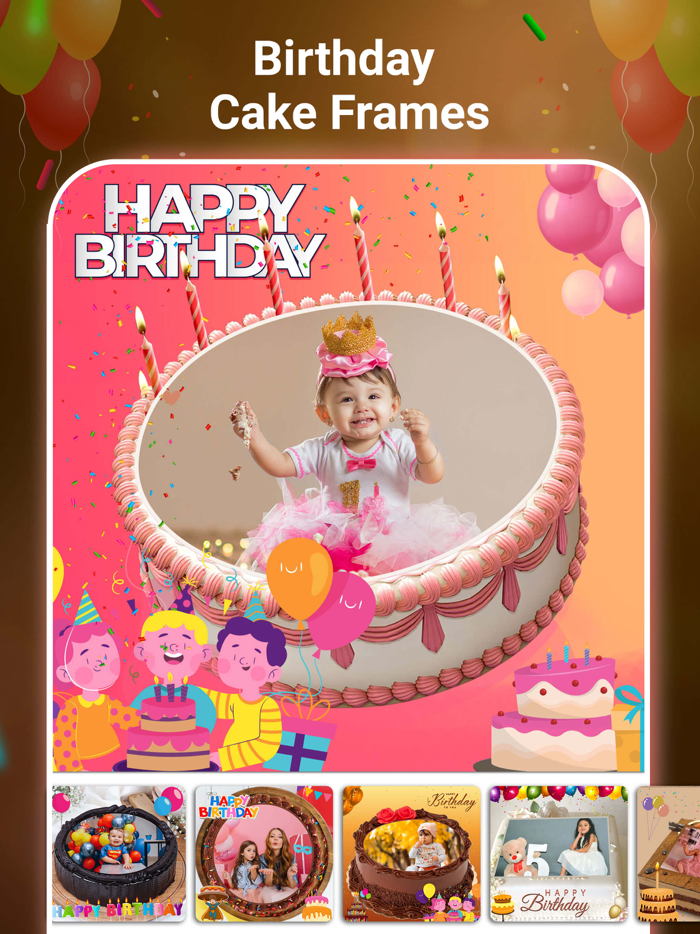 Birthday Photo Frames and Cards