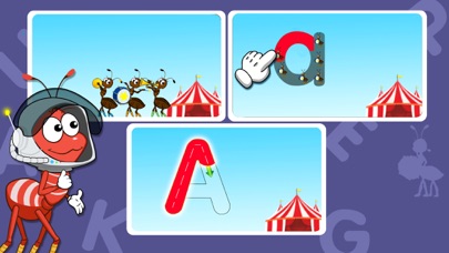 ABC Circus (Free) -Educational Alphabet, Letter & Number Games for preschool kids & toddlers learning screenshot 1