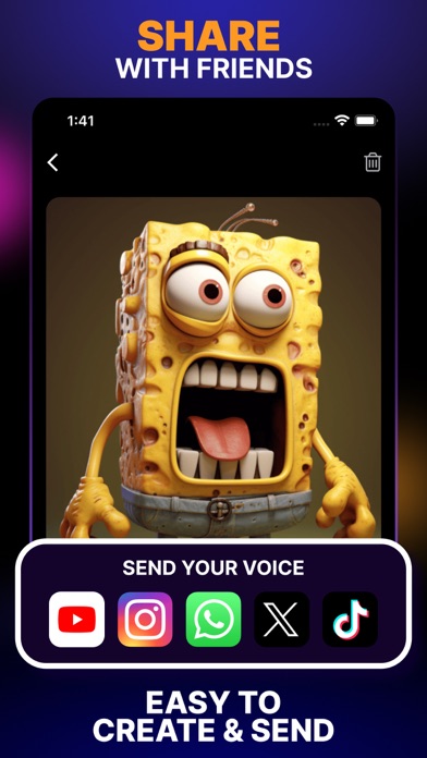 Wox AI Celebrity Voice Changer Screenshot