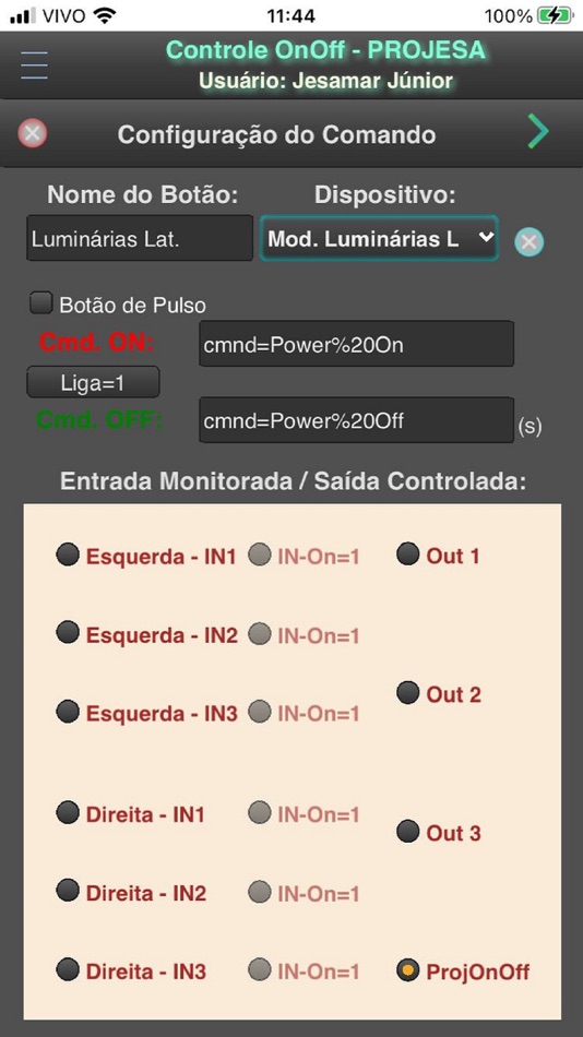 #8. ControleOnOff (iOS) 由: JESAMAR LEAO O JUNIOR