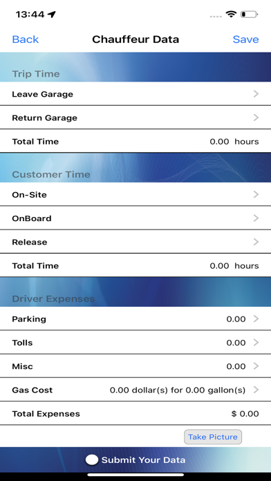 iChauffeur Screenshot