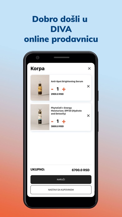 Diva shop Screenshot